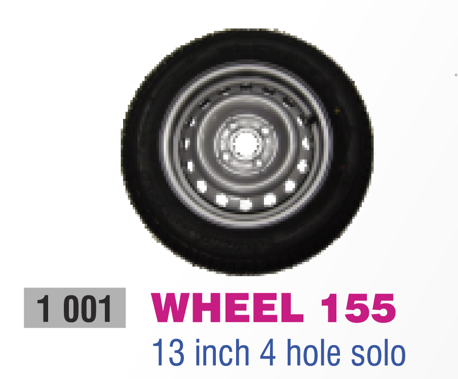 1001jl_13 Zoll Rad 4 Loch