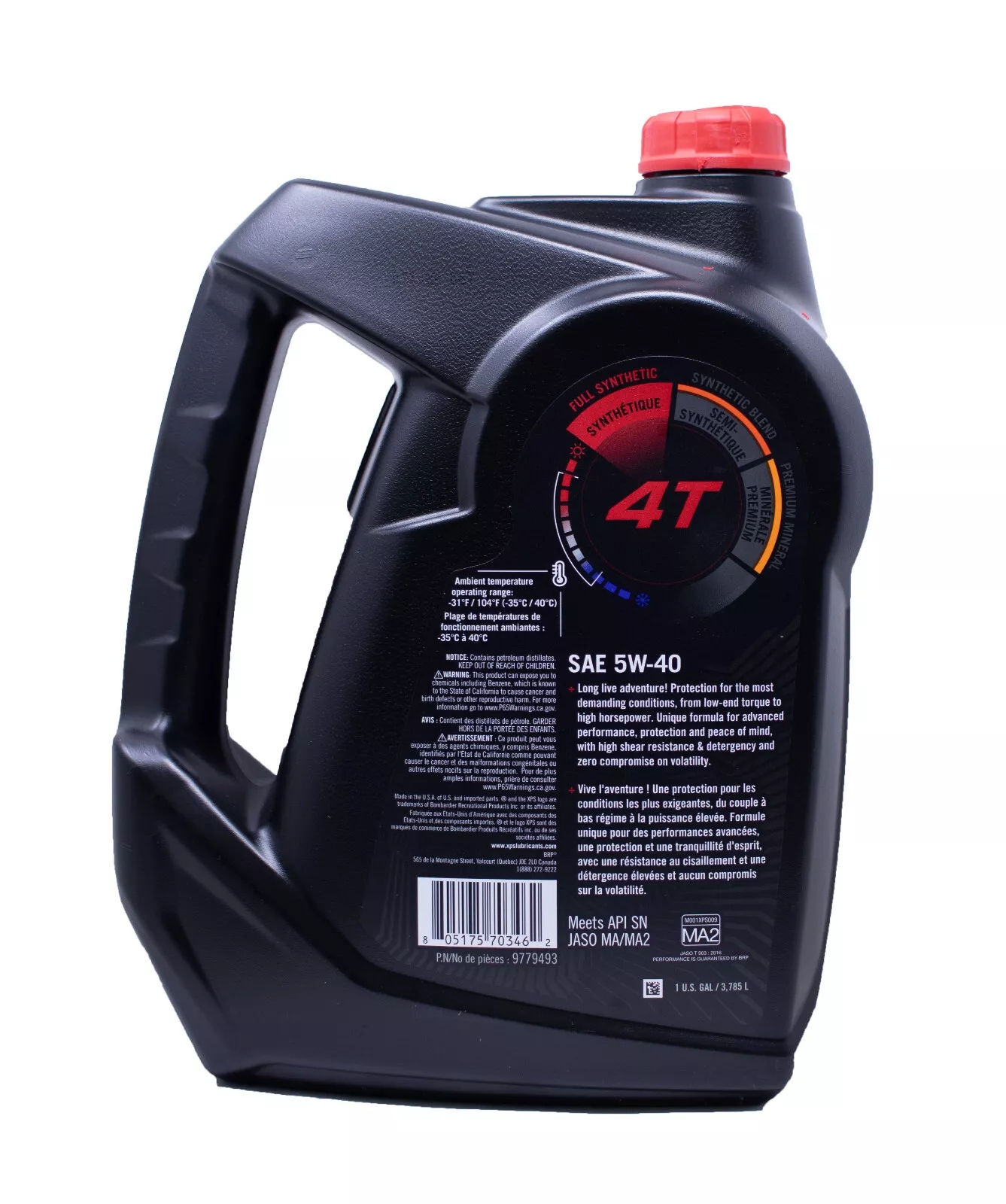 9779901_XPS Vollsynth. Viertakter-Öl 5W4