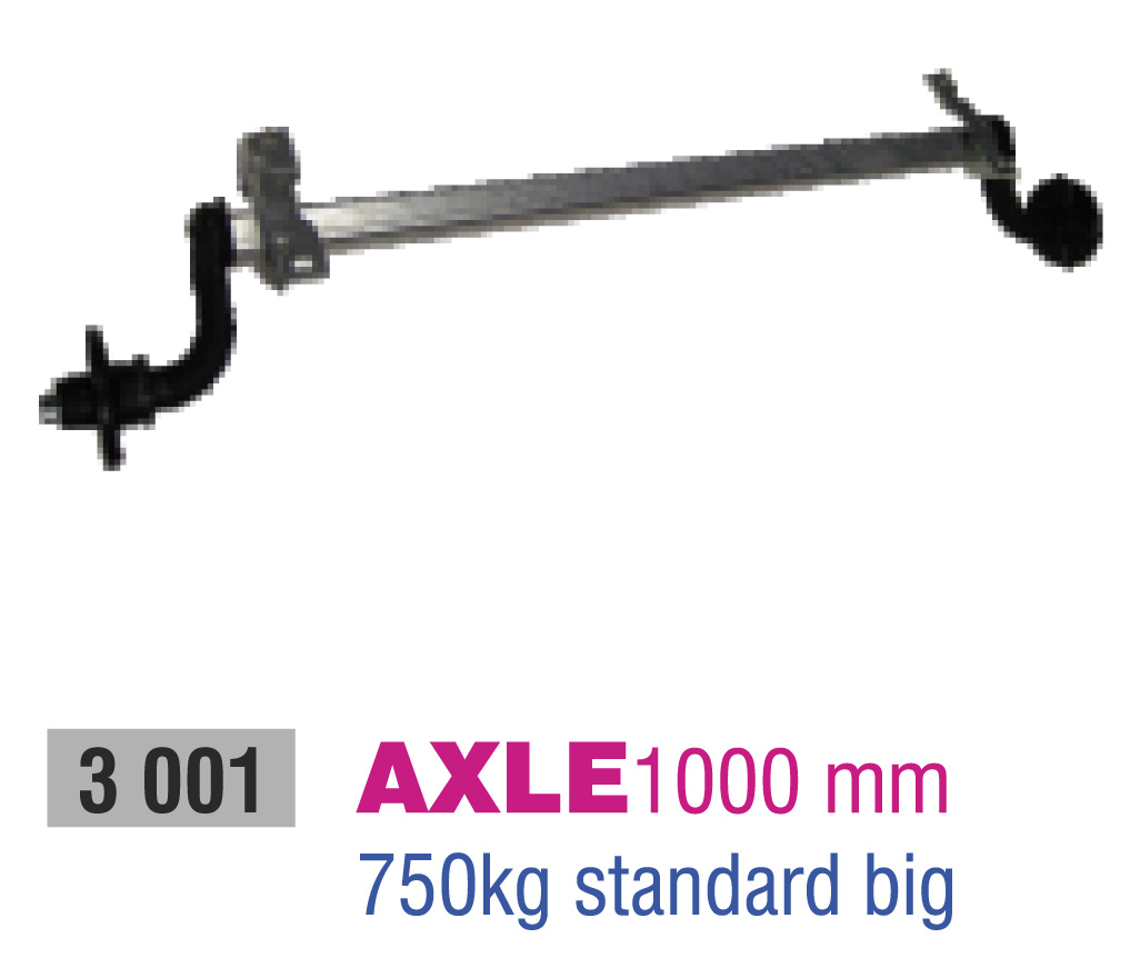 3001jl_750kg Standard Achse