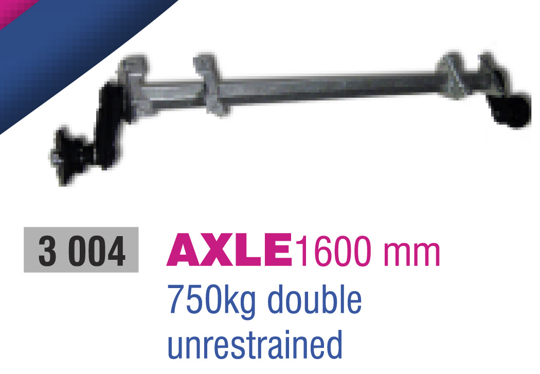 3004jl_750kg Doppeltrailer ungebremst Ac