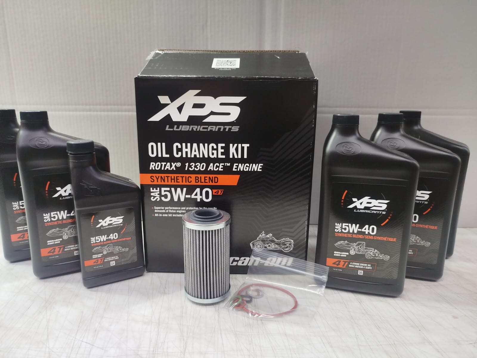 9779415_SPYDER OIL CHANGE KIT 5W40 1330 