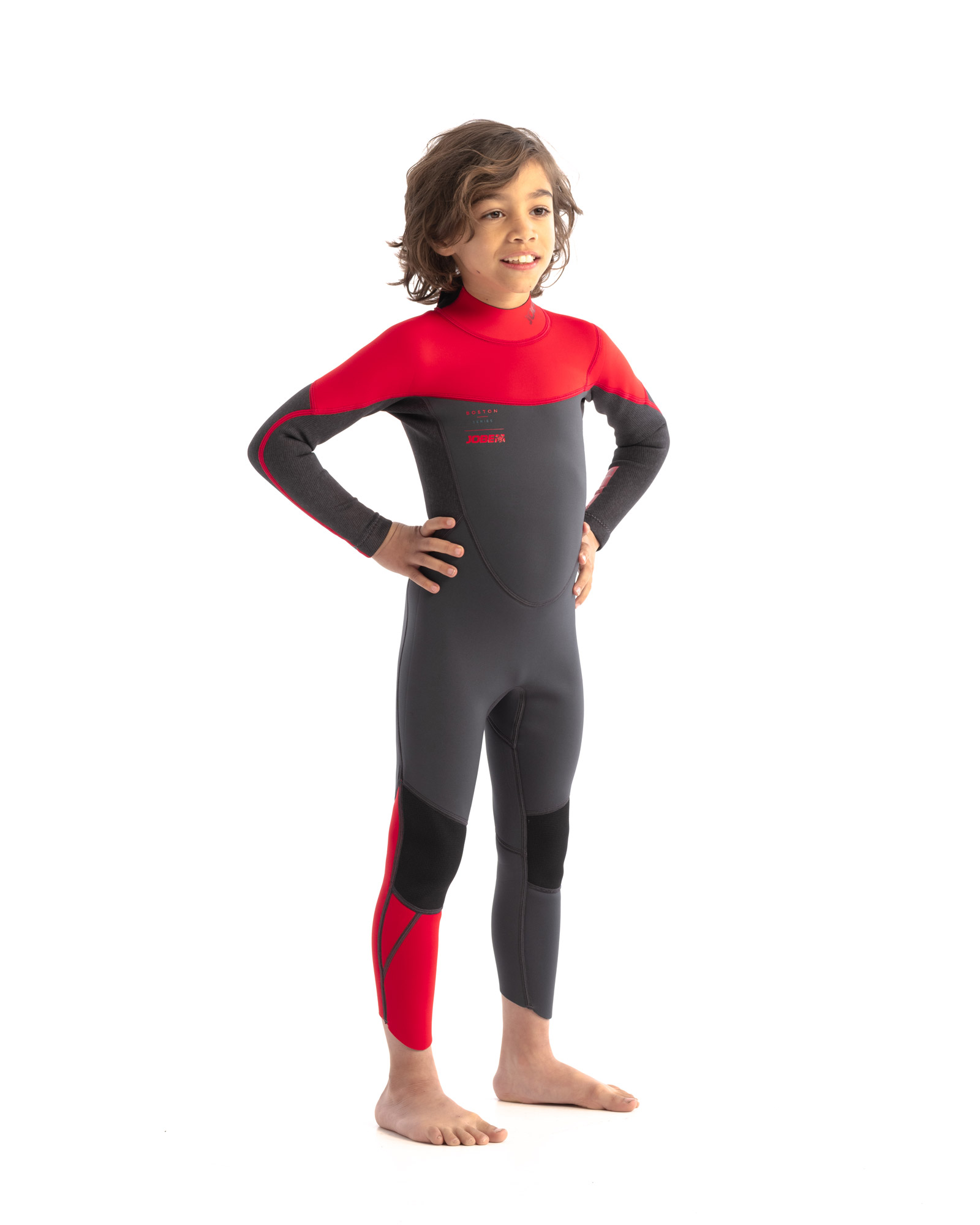 303521008db_Boston 3-2mm Wetsuit Red