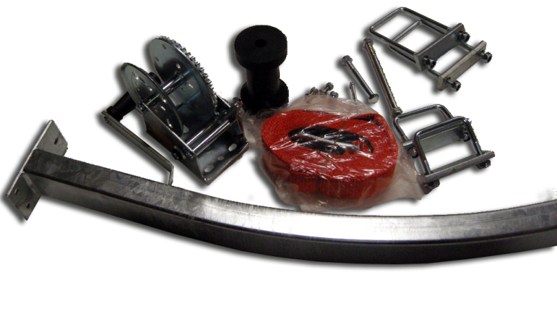 6004jl_Doppeltrailer Windenstand komplet