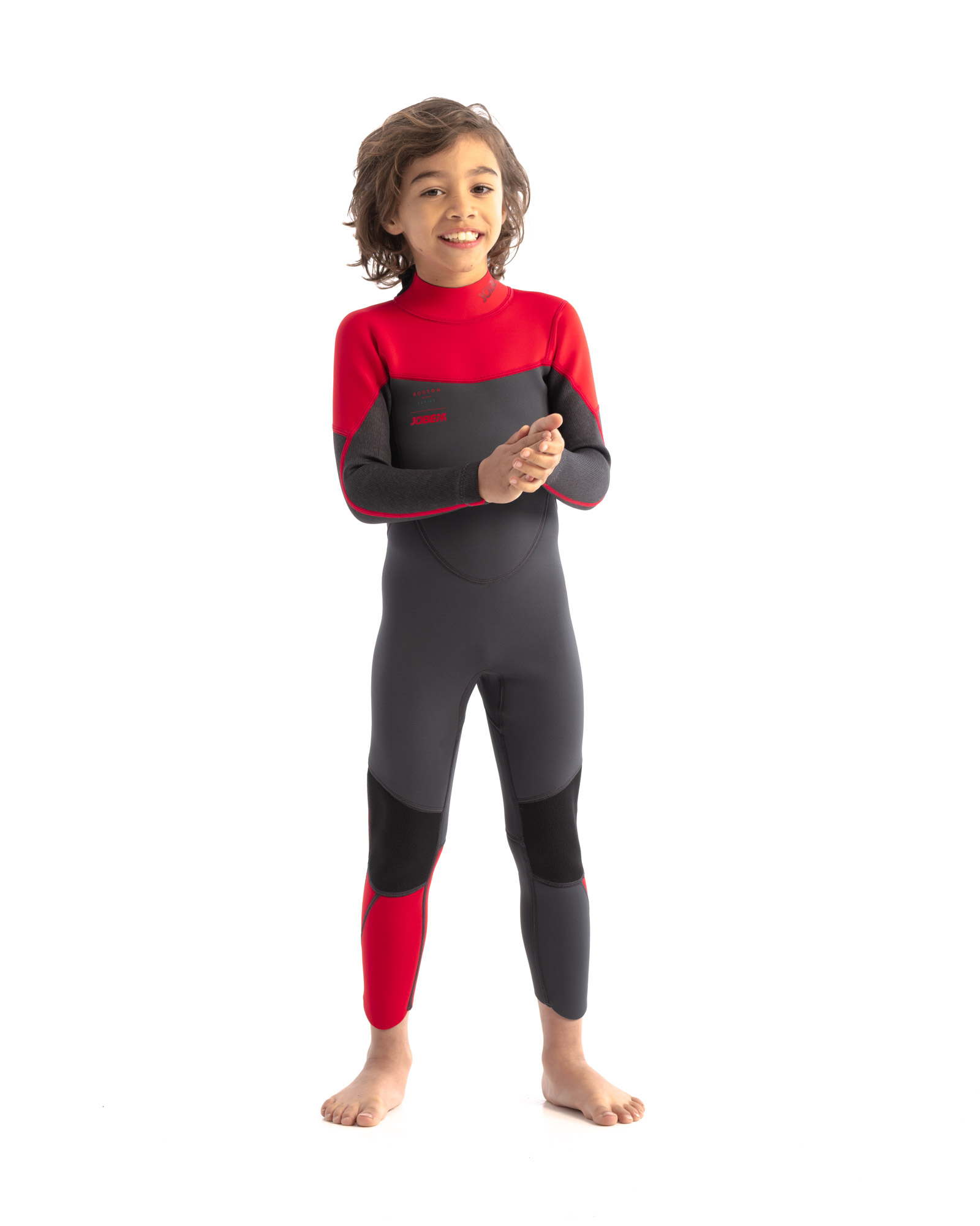 303521008db_Boston 3-2mm Wetsuit Red