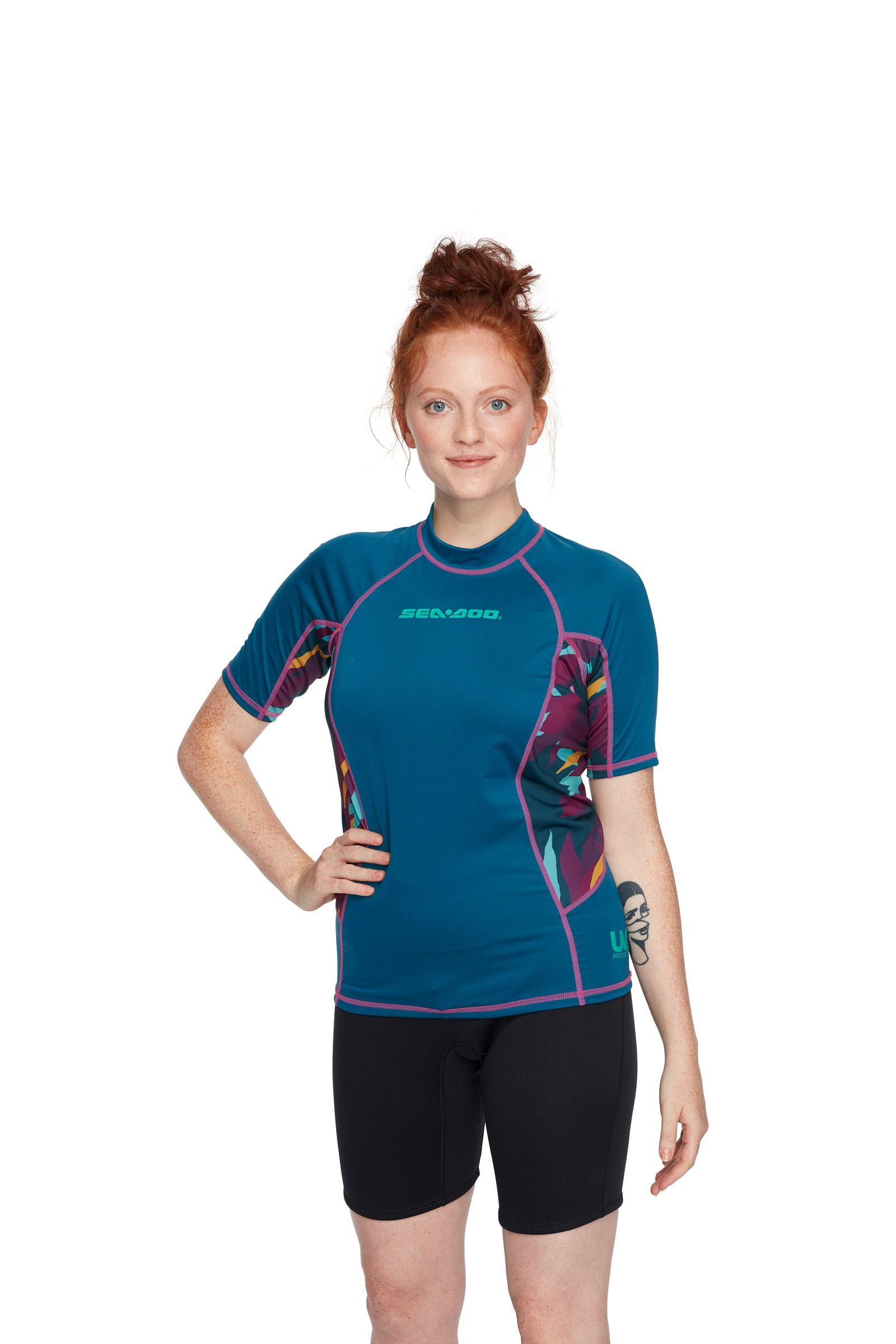 454312--89_Rashguard Exotic mit kurzem A